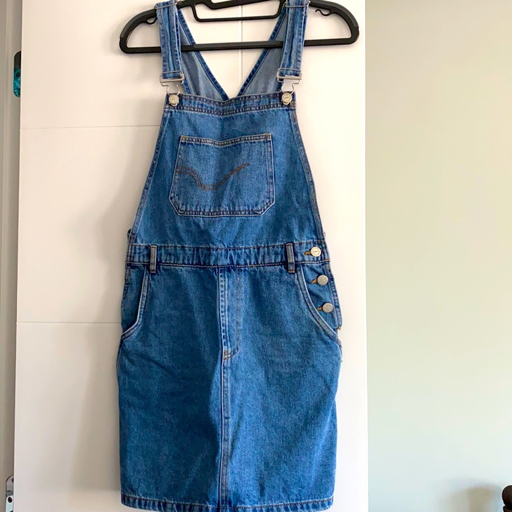 Only - overall denim skirt/romper